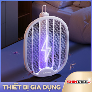 [TẶNG TRANG SỨC] Vợt Bắt Côn Trùng Gấp Gọn Thông Minh Có Đèn - Vợt Bắt Muỗi Cầm Tay Có 2 Lớp Bảo Vệ