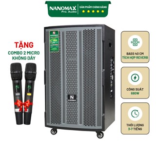 Loa Kéo Nanomax SK-15Q5 Bass 40cm Công Suất 680w Karaoke Bluetooth