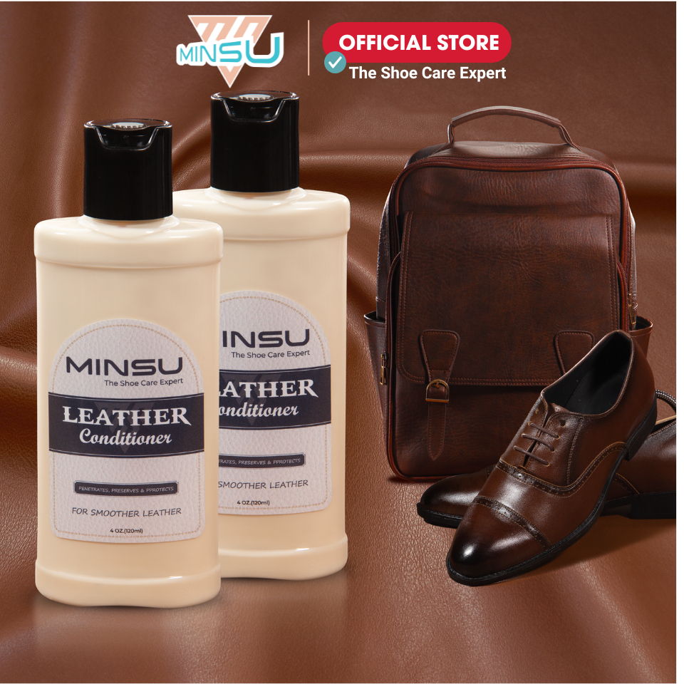 Kem Dưỡng Và Bảo Vệ Đồ Da Leather Conditioner MINSU M7969, Dưỡng Giày, Ghế Sofa, Túi Xách, Áo Nội Thất Xe Hơi Bằng Da