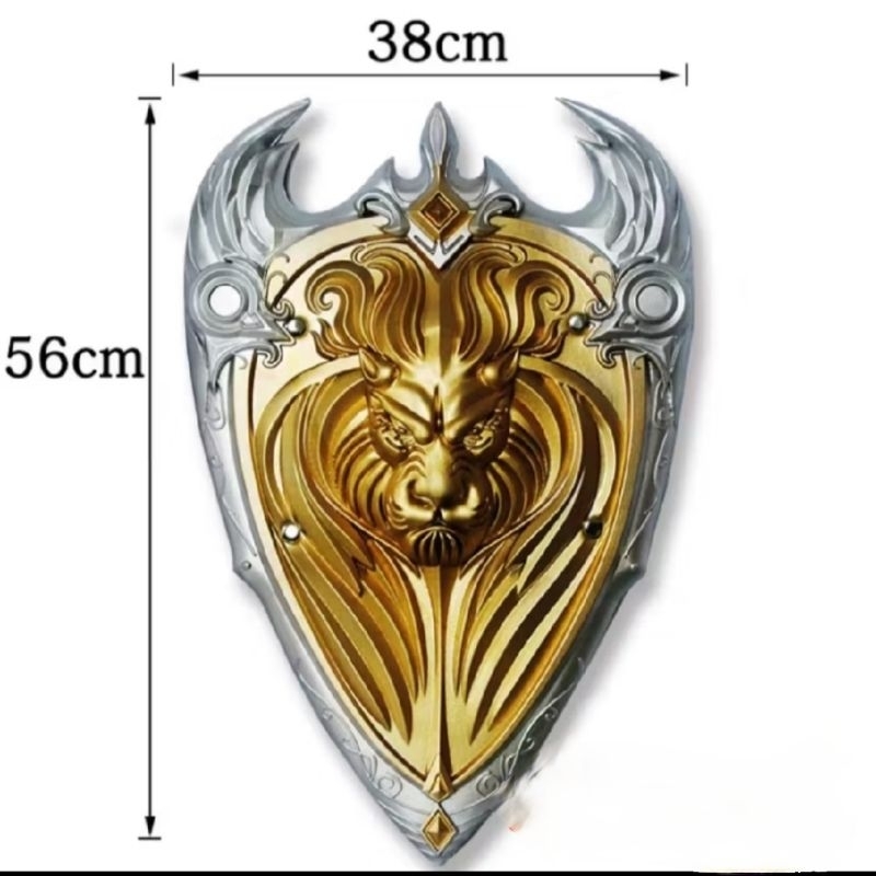 (Có Sẵn) Khiên Chiến Binh La Mã, Khiên Sư Tử Cosplay Vua Ryan, Spatarcus Cao Cấp Dành Cho Người Lớn 