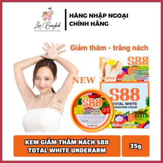 [Chuẩn Thái] Kem Dưỡng Trắng Sáng Giảm Thâm Nách 88 / S88 Total White Giảm Thâm Sạm Vùng Da Dưới Cánh Tay 35g LEEBANGKOK