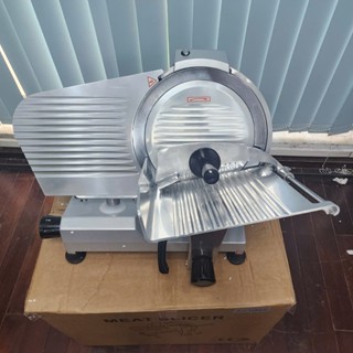 Máy Thái Thịt Tươi Sống, đông lạnhThịt Chín, Cắt Rau Củ Quả ES250. Máy Thái Lát Thịt Có Chỉnh Kích Cỡ. Bảo Hành 12 Tháng