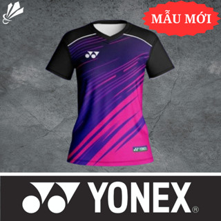  Quần thể thao Áo thể thao yonex mẫu mới vải thoáng khí co dãn thấm hút tốt thoải mái vận động 