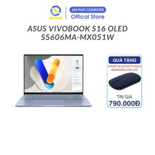 Laptop ASUS Vivobook S 16 OLED S5606MA-MX051W (Core Ultra 7 155H | 16GB | 512GB | Intel Arc | 16 inch 3.2K | Win 11)