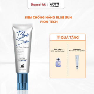 Kem chống nắng nâng tone kiềm dầu kháng nước Blue sun Pion Tech UV Cool Essence SPF50+/PA++++ 40ml