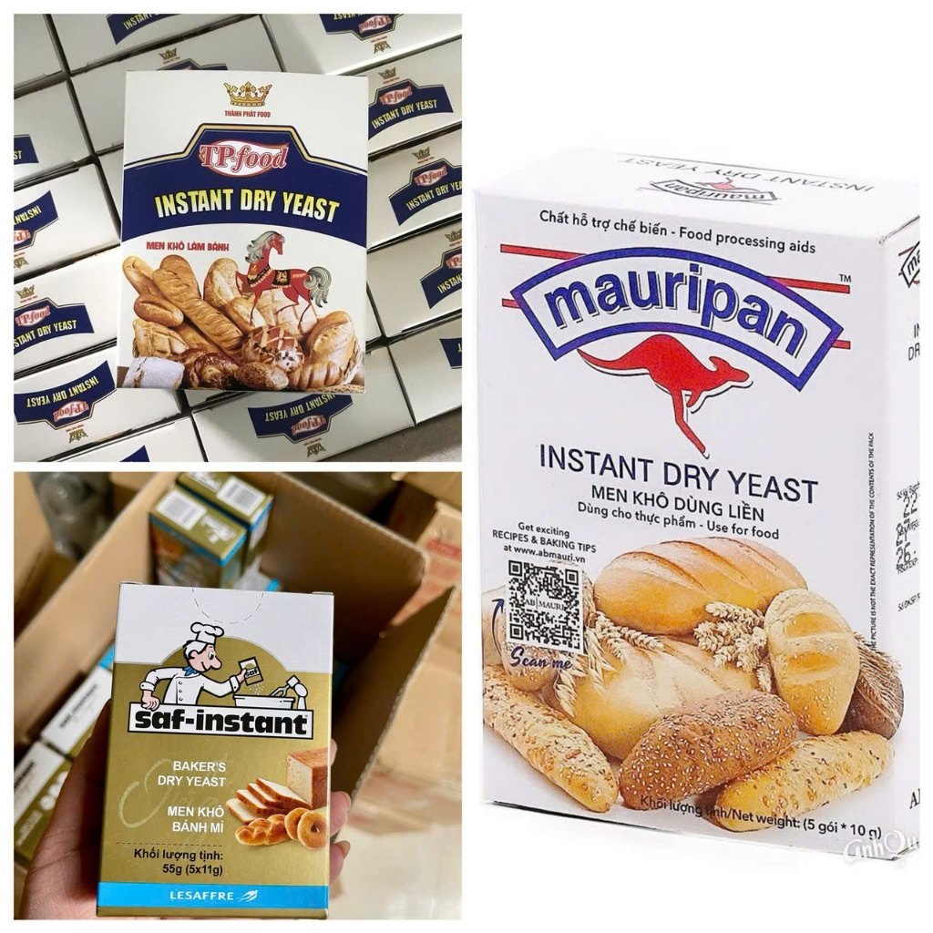 Men Khô Làm Bánh Mì Thành Phát, Saf - Instant, Mauripan