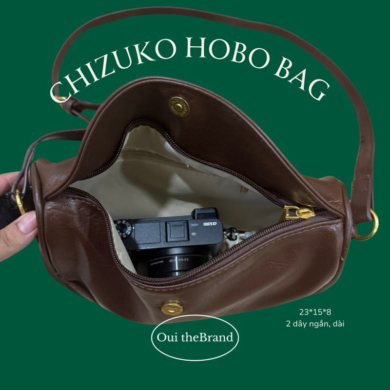 [ Tặng Susuwatari ] 𝗖𝗵𝗶𝘇𝘂𝗸𝗼 ちづこ 𝗛𝗼𝗯𝗼 𝗠𝗶𝗻𝗶 𝗕𝗮𝗴 - Túi Hobo Nhỏ Gọn CHIZUKO ( Ouithebrand ) | BigBuy360 - bigbuy360.vn