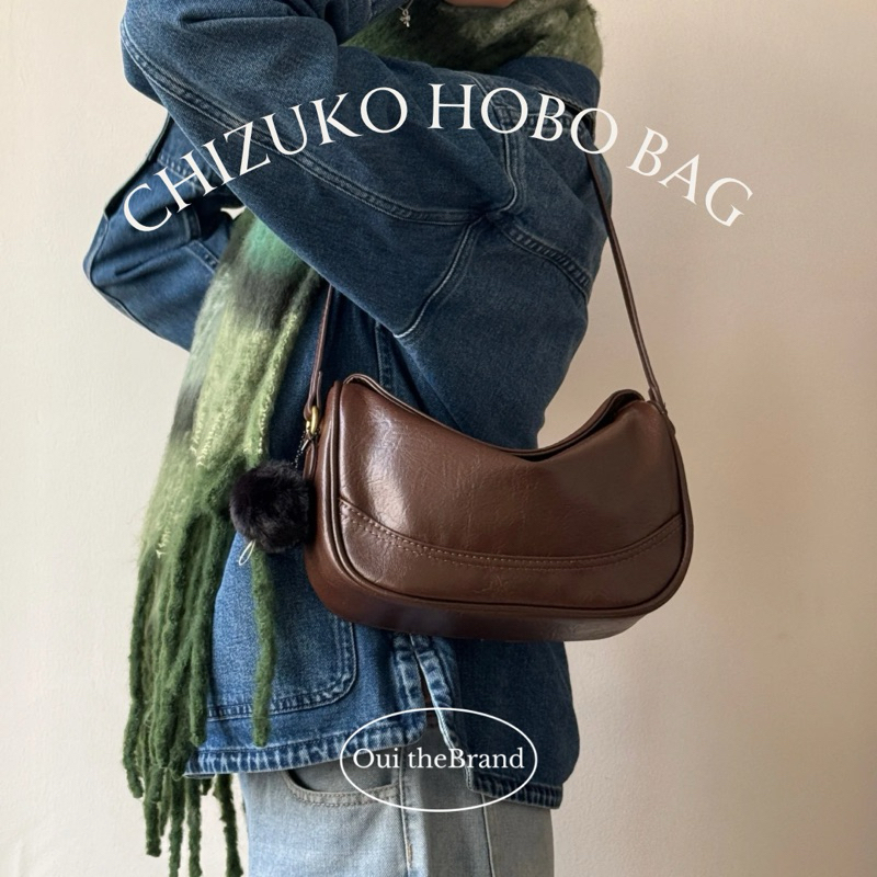 [ Tặng Susuwatari ] 𝗖𝗵𝗶𝘇𝘂𝗸𝗼 ちづこ 𝗛𝗼𝗯𝗼 𝗠𝗶𝗻𝗶 𝗕𝗮𝗴 - Túi Hobo Nhỏ Gọn CHIZUKO ( Ouithebrand ) | BigBuy360 - bigbuy360.vn