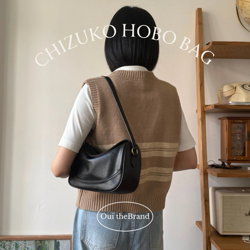 [ Tặng Susuwatari ] 𝗖𝗵𝗶𝘇𝘂𝗸𝗼 ちづこ 𝗛𝗼𝗯𝗼 𝗠𝗶𝗻𝗶 𝗕𝗮𝗴 - Túi Hobo Nhỏ Gọn CHIZUKO ( Ouithebrand ) | BigBuy360 - bigbuy360.vn