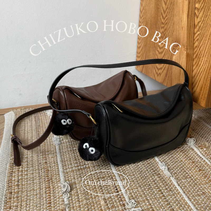 [ Tặng Susuwatari ] 𝗖𝗵𝗶𝘇𝘂𝗸𝗼 ちづこ 𝗛𝗼𝗯𝗼 𝗠𝗶𝗻𝗶 𝗕𝗮𝗴 - Túi Hobo Nhỏ Gọn CHIZUKO ( Ouithebrand ) | BigBuy360 - bigbuy360.vn