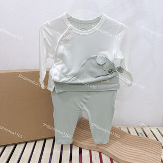 [HONEE] Bộ sơ sinh cài chéo honee size sơ sinh