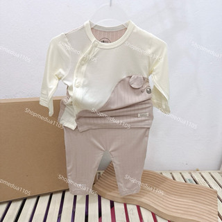 [HONEE] Bộ sơ sinh cài chéo honee size sơ sinh