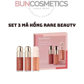  Set Má Hồng Dạng Kem & Highlight Ra re Bea uty Mini Blush And Luminize Trio 3 Món 