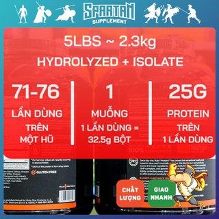 Rule1 Protein Whey Isolate - Sữa Tăng Cơ Rule 1 Isolate Hydrolyzed Protein Phát Triển Cơ Bắp (5 lbs)