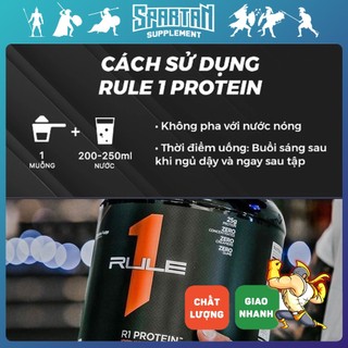 Rule1 Protein Whey Isolate - Sữa Tăng Cơ Rule 1 Isolate Hydrolyzed Protein Phát Triển Cơ Bắp (5 lbs)