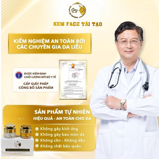 FACE TÁI TẠO COZY ( KEM NGÀY ) Dưỡng da trắng mịn , căng bóng hồng hào