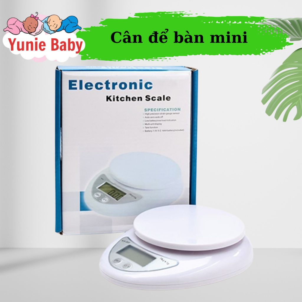 Cân điện tử để bàn mini 5kg