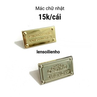 Mác trang trí túi xách