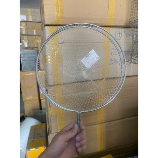 Vợt lưới cước khung inox.( mắt lưới 0,7cm )