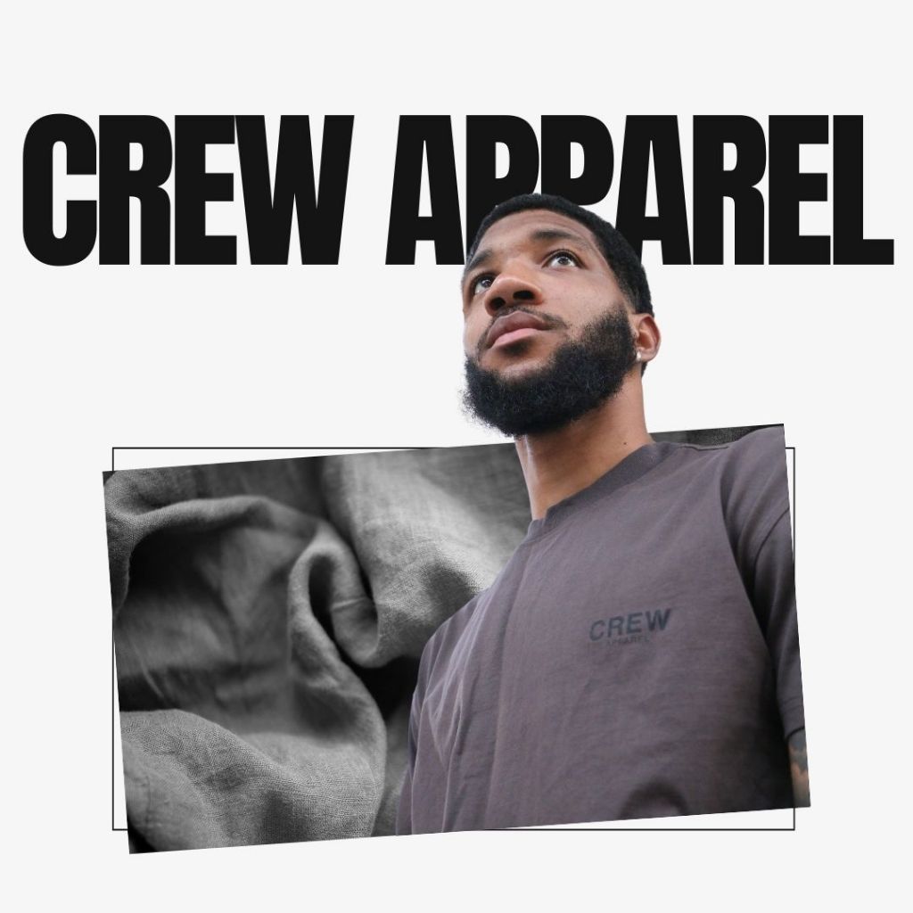 Áo thun nam CREW Apparel minimal