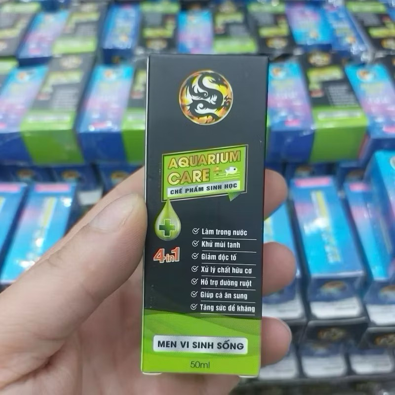 Vi Sinh Bể cá Aquarium Care 4 in 1 - Làm trong nước khử mùi tanh