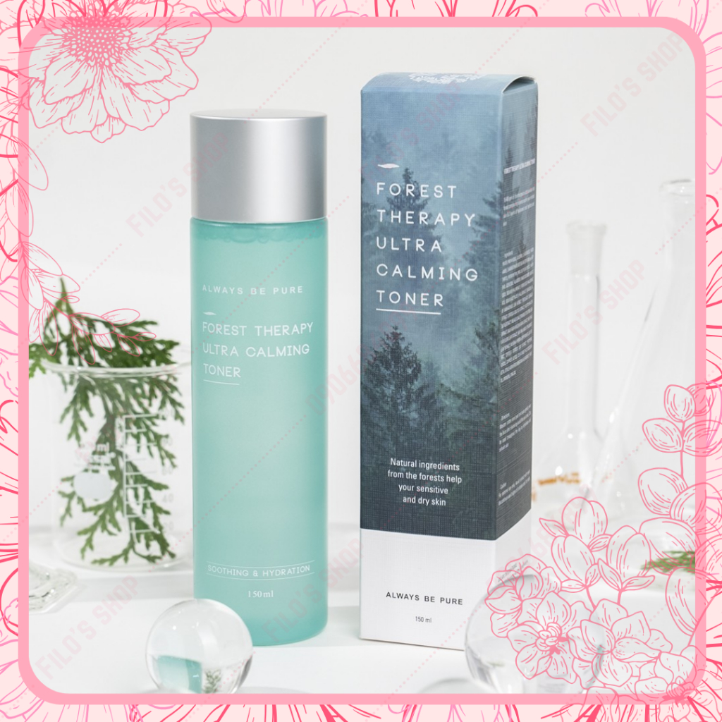 [SỈ LẺ TOÀN QUỐC] Toner làm dịu da ⭐ ALWAYS BE PURE ⭐FOREST THERAPY ULTRA CALMING - 150ml