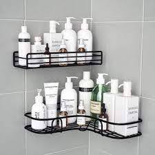 kệ góc sắt đen nhà tắm