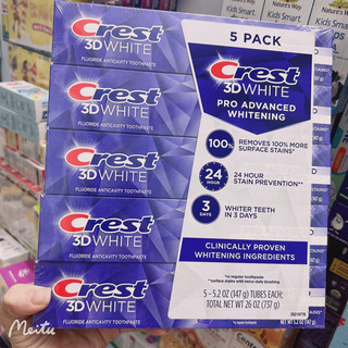 Tổng hợp Kem Đánh răng Crest 3D white advance radiant mint Mỹ