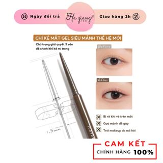 Bút Kẻ Mắt Siêu Mảnh Judydoll Slim Gel Eyeliner, Chì kẻ mắt JUDY DOLL chống nước chống lem lâu trôi