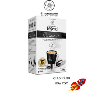 (Date 05/2027) Cà Phê Hòa Tan Trung Nguyên Legend Classic - Hộp 12 gói/17gr/gói  .