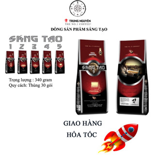Cà Phê Rang Xay Trung Nguyên Loại Sáng Tạo 1 - 2 - 3 - 4 - 5 - Gói 340g