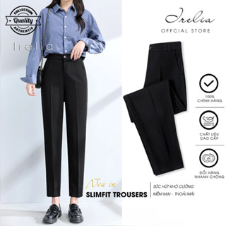 Quần Tây Nữ Công Sở Dáng Baggy IRELIA Quần Vải Nữ Cao Cấp Xuất Hàn