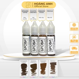 Mực phun mày Brovi hữu cơ cao cấp bản Nga chính hãng - H134