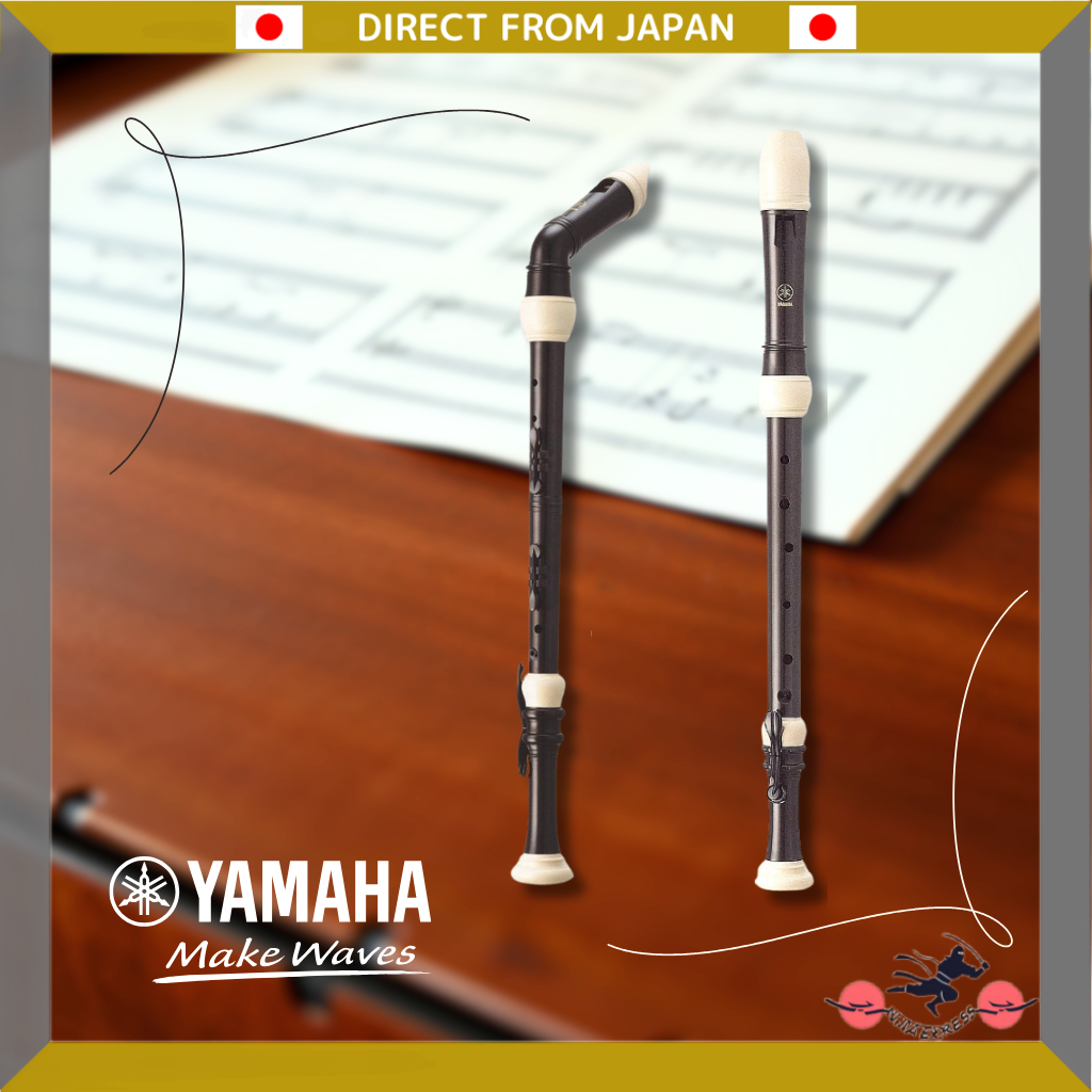 【Yamaha】 YRB-302B II Bass Recorder/  YRT-304B II Tenor Recorder : ABS Plastic, Baroque Type.