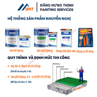 Sơn lót epoxy #Bộ 4L