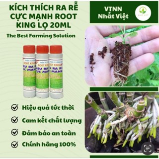 Shop chuyên sỉ combo 30 ống Rootking 20ml kích thích ra rễ cực mạnh