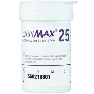 Que thử tiểu đường Easy Max hộp 25 que