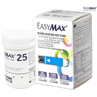 Que thử tiểu đường Easy Max hộp 25 que