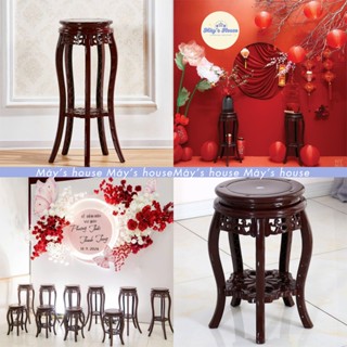 Đôn nhựa giả gỗ cao 78cm,48cm trang trí đám cưới, lễ gia tiên trang trí gia đình bày cây cảnh,..