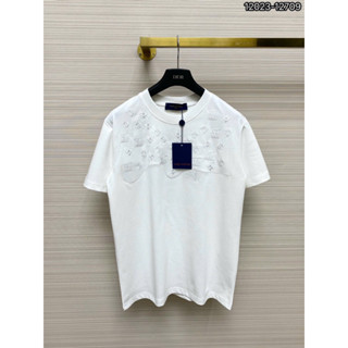  ÁO thun nam LV cổ tròn họa tiết tay ngắn phong cách trẻ trung chuẩn from 