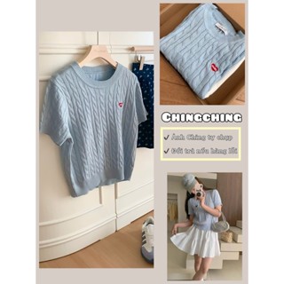 Áo len mỏng nhẹ cộc tay, áo len montogi kiểu dáng trẻ trung, chất liệu mềm mịn mỏng nhẹ phù hợp thời tiết Thu Xuân - Chi