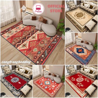 [Hỏa Tốc] Thảm Trải Sàn Bali Họa Tiết Thổ Cẩm, Hoàng Gia Lót Sàn Phong Cách Thổ Nhĩ Kỳ Nhập Khẩu Đế Cao Su