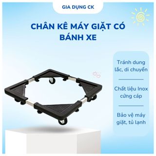 Giá đỡ, kê chân máy giặt, tủ lạnh có bánh xe