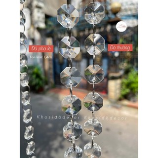 Dây Chuỗi Hạt Đá Pha Lê Trang Trí Sự Kiện, Decor Concept Studio (1 dây dài 96-98cm ảnh +video thật)