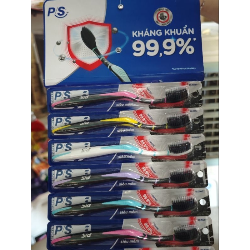 Bàn chải đánh răng P/S than bạc