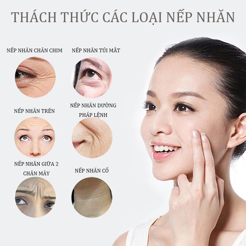 Kem xóa nhăn hoàng kỳ nhân sâm Huangqi - Kem xóa nhăn chống chảy xệ, bổ sung Collagen lấy lại độ đàn hồi cho da hộp 50g