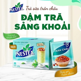 Trà NESTEA vị Chanh, Vải, Hoa quả, Việt quất, Trà sữa trân châu