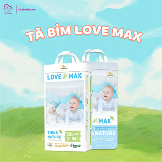 Tã Bỉm Love Max, Bỉm Dán/Quần Mỏng Nhẹ Cho Bé Full Size