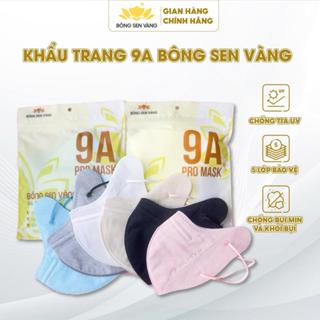  Khẩu Trang 9A Bông Sen Vàng 