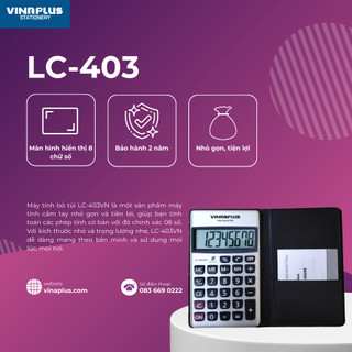 Máy tính bỏ túi tiện lợi LC-403VN